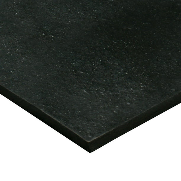 Rubber Sheet 60A Commercial Grade 3/8 Thick x 36 Width x 12 Length Rubber-Cal EPDM Black Rubber Sheet 60A Commercial Grade 3/8 Thick x 36 Width x 12 Length Rubber-Cal EPDM Black